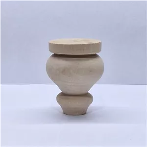 پایه خراطی چوبی مدل نیکا ارتفاع 8 سانت پسکرایه