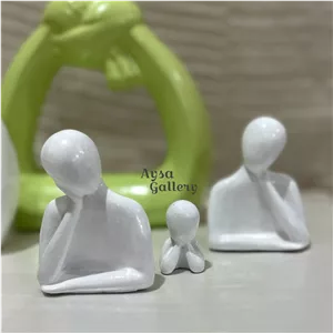 مجسمه دکوری خانواده، ست دکوری خانواده، مجسمه خانواده