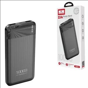 پاوربانک 10.000mah ایرلدام Earldom مدل 63 رنگ مشکی با گارانتی 