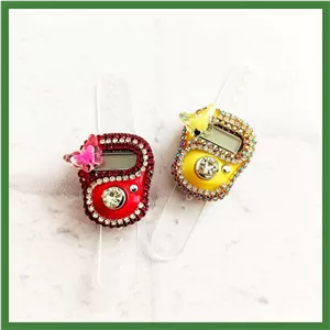  صلوات شمار نگین دار پروانه ای 