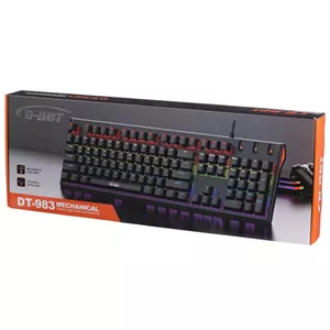 کیبورد گیمینگ RGB دار مکانیکال دی نت D-NET DT-983