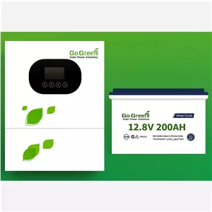 پک اینورتر خورشیدی GoGreen 2kVA + باتری لیتیوم 200Ah