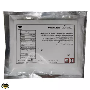 اسید اگزالیک زنبورداری  درمان مؤثر و ارگانیک کنه واروا(250گرمی)