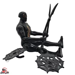 فیگور ناب سل مدل مرد عنکبوتی Black Spider-Man