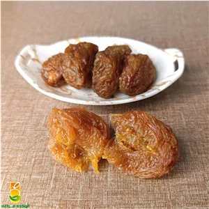 آلو بخارای افتاب خشک لوکس (آلو نمکی مراغه) 500 گرمی آلوکده