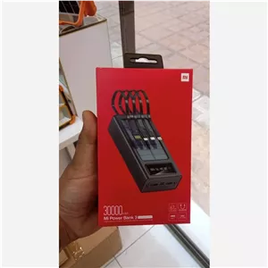 پاور بانک شیائومی 30000 خورشیدی با توان خروجی 67واتی xiaomi powerbank 67w