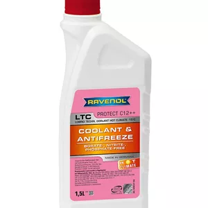 ضدیخ و ضدجوش راونول RAVENOL LTC حجم 1.5 لیتری