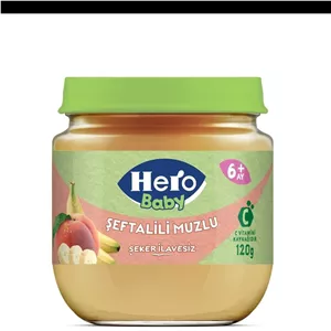 پوره مخلوط هلو موز هروبیبی Hero Baby
