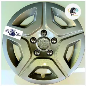 قالپاق اسپرت طرح رینگ پژو پارس TU5 و LX تارایی 5پره ماشین سایز15 اینچ دور رینگ و لاستیک فابریکی (یک عدد قالپاق)