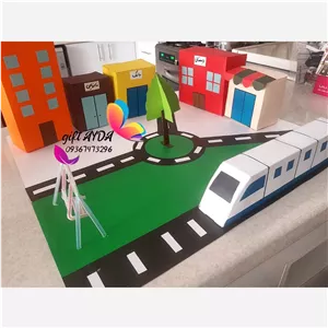 ماکت محله با آیتم جدید