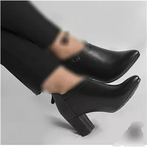کفش کلاسیک نیم بوت کفش شیک زنانه کفش نیم بوت زنانه شیک