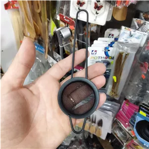 صافی چای دسته دار مشکی سایز 6