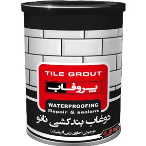 نانو دوغاب بندکشی دوجزئی پروفاب مدل TG-antibacterial وزن 1.5 کیلوگرم مدل 3