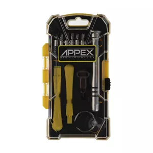 سری پیچ گوشتی موبایلی اپکس مدل APX-1417 بسته 17 عددی