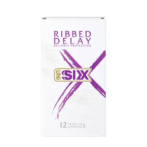 کاندوم سیکس مدل Ribbed Delay-N بسته 12 عددی