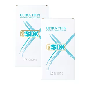کاندوم سیکس مدل Ultra Thin-N دو بسته 12 عددی ZTA