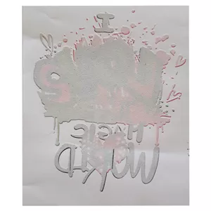 استیکر پارچه و لباس مدل A-16