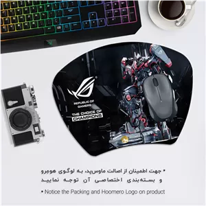 ماوس پد هومرو مدل MC030 طرح Asus Computer hardware company - با بهترین کیفیت