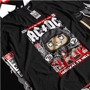 تیشرت Funko Pop طرح Angus Young Rock کد 102