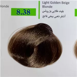 رنگ مو سوبارو بلوند طلایی بژ روشن 8.38
