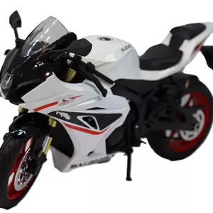 موتور فلزی سوزوکی GSX1000R سفید مدل M9_10A