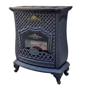 بخاری گازی شومینه 28000 کلاسیک حصیری شایسته (ارسال رایگان)