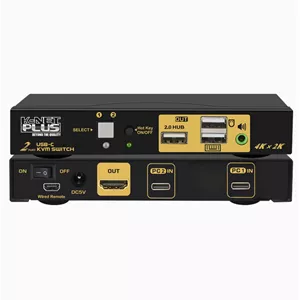 کی وی ام سوئیچ 2 پورت Type C کی نت پلاس KP-C622