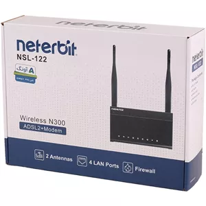 مودم روتر +ADSL2 نتربیت مدل Neterbit NSL-122