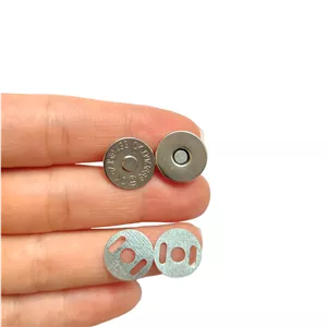 دکمه آهنربایی مدل 1.5CM-Steel بسته 10 عددی 3A5