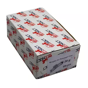 سرب بالانس لاستیک ان جی سی تی مدل گیره ای کد YP-30GR مجموعه 100عددی