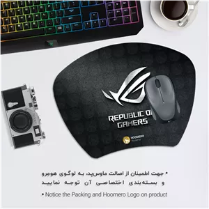 ماوس پد هومرو مدل MC005 طرح Asus Computer hardware company - با بهترین کیفیت