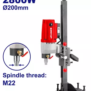 دریل کرگیر الماسه 2800 وات EMTOP مدل EDDM280020 آوانور-پس کرایه آوانور - پس کرایه