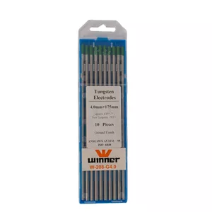 10 عدد الکترود تنگستن جوشکاری آرگون سبز W-208-G4.0 سایز 4.0 آوانور - پس کرایه