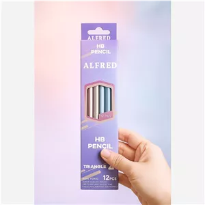 مداد سیاه متالیک Alfred بسته 12 عددی