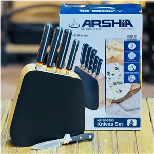 سرویس چاقو 6تیکه عرشیا ARSHIA مدل 3550