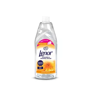 مایع اتو و بخارشوی لنور مدل SUMMER BREEZE رایحه نسیم تابستانی ضدرسوب و خوشبوکننده لباس حجم 1 لیتر