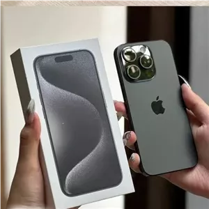گوشی موبایل طرح اپل Iphone 15 Pro max حافظه 256 رم 6 گیگابایت رنگ مشکی