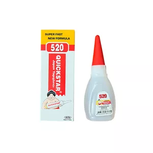 چسب قطره ای کوییک استار مدل 520 وزن 15 گرم Rw6