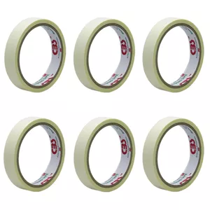 CBS JM1620 2cm Wide Paper Tape, 6 Pack