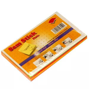 کاغذ یادداشت چسب دار رنگ آبی سایز A4 کد S1