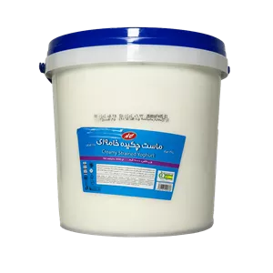 ماست چکیده پرچرب سطلی فله 9 کیلوگرمی
