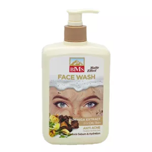ژل شستشوی پوست چرب مورینگا بی ام اس حجم 500 میل