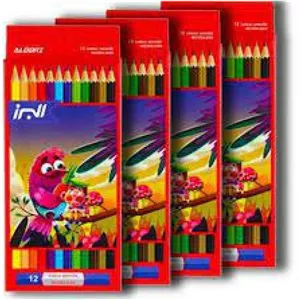 مداد رنگی 12 رنگ بلند مارک البرز و MGM کیفیت عالی اورجینال و اصلی مناسب همه سنین قابل استفاده در مدارس و مهد کودک ها و