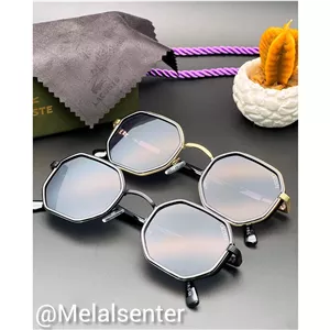 عینک آفتابی مردانه و زنانه لاگوست مدلL13 و یووی 400  و رنگ ثابت 