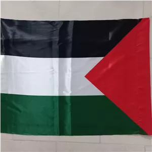 پرچم فلسطین ساتن مات چاپ دیجیتال یک رو(70 در 120)