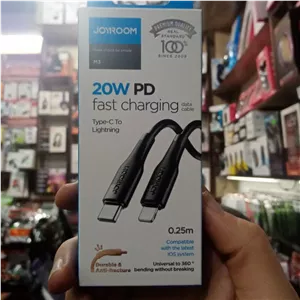 کابل شارژ پاوربانک تایپ سی به لایتینگ (آیفون) JOYROOM مدل M3