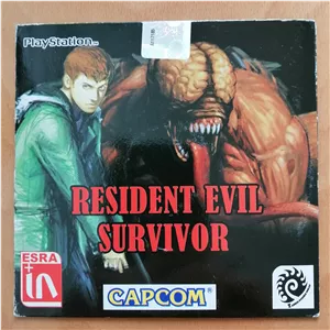 بازی رزیدنت اویل Resident evil survivor پلی استیشن 1 playstation 1 پلی استیشن1 لوح زرین 