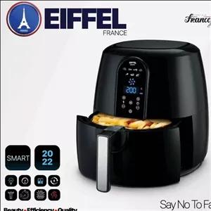 سرخ کن 6 لیتری ایفل فرانسه،صفحه لمسی،خاموش کننده خودکار،کانوکشن دار جهت چرخش گرما و پخت کامل غذا