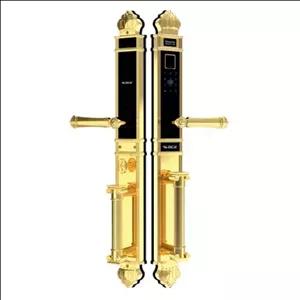 دستگیره دیجیتال هوشمند alock الاک مدل 91 A پلاس رنگ طلایی 