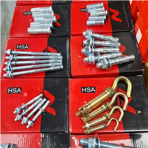 رول بولت HSA سایز 8 در 7.5 سانت بسته 50 عددی